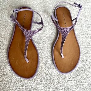 Chinese Laundry Brand New Purple Studded Sandals Size8